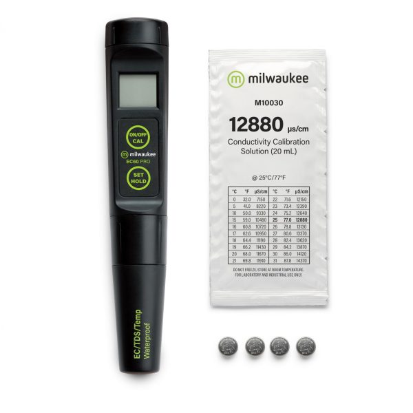 EC متر دیجیتال قلمی lمدل EC60pro برند Milwaukee