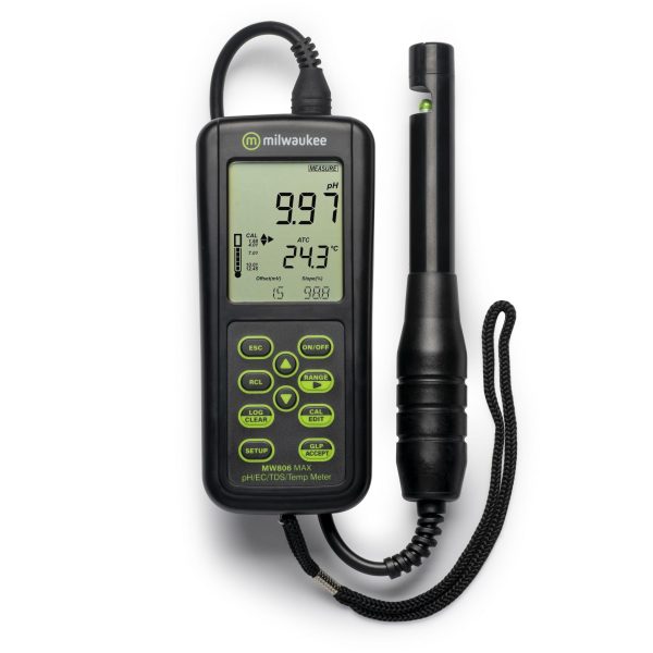 دستگاه مولتی پارامتر پرتابل MW806max برند Milwaukee