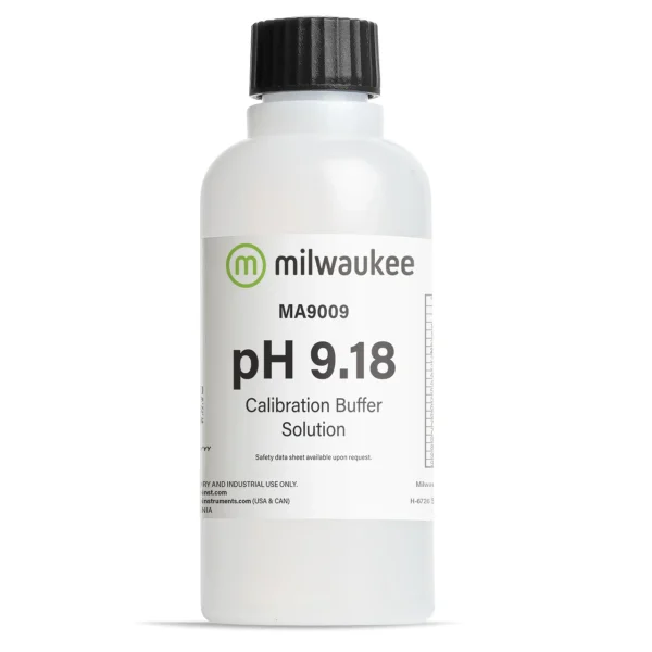 خرید Milwaukee MA9009" "محلول بافر pH 9.18" محلول کالیبراسیون